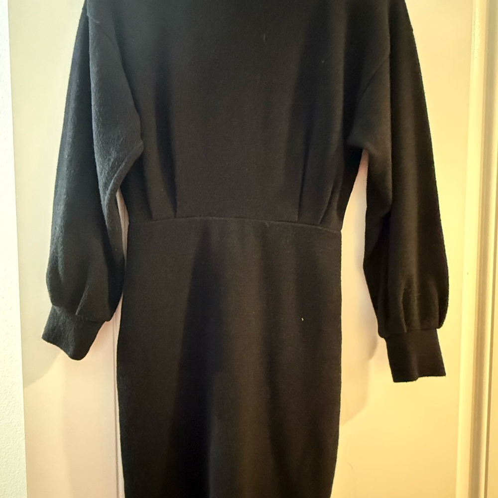 Lush Soft Black Dress